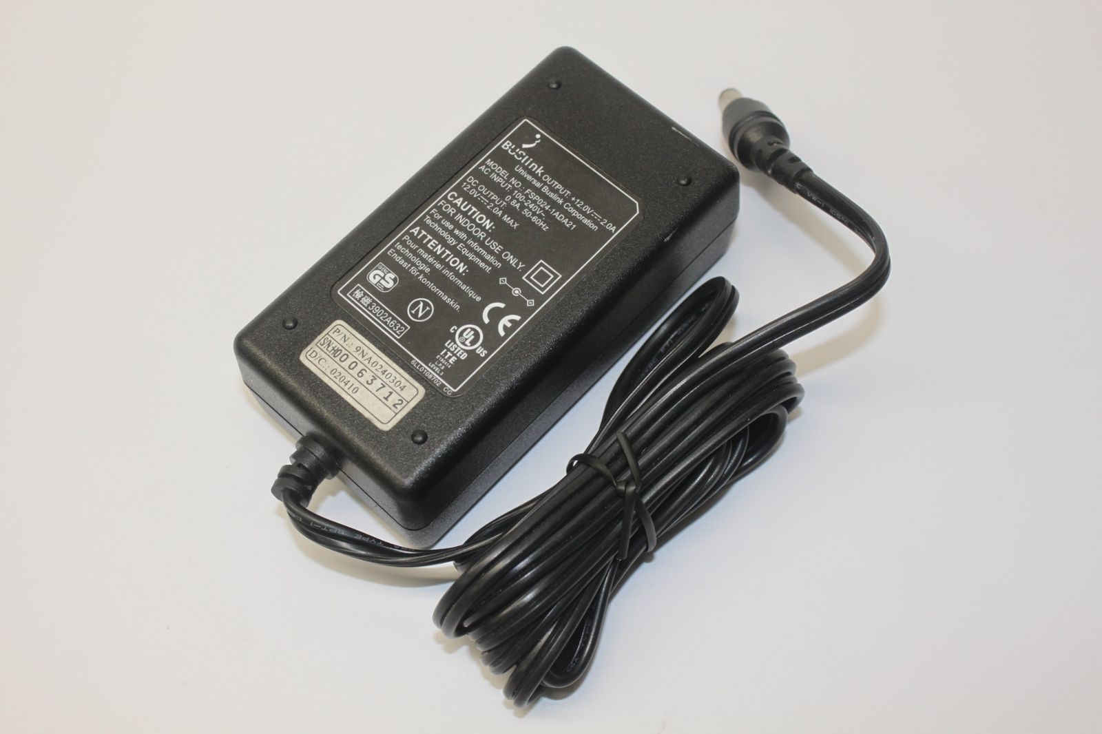 New 12V 2A Buslink FSP024-1ADA21 Class 2 Transformer Ac Adapter